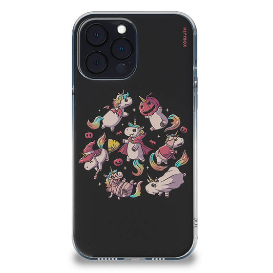 Halloween Unicorns RGB Case for iPhone
