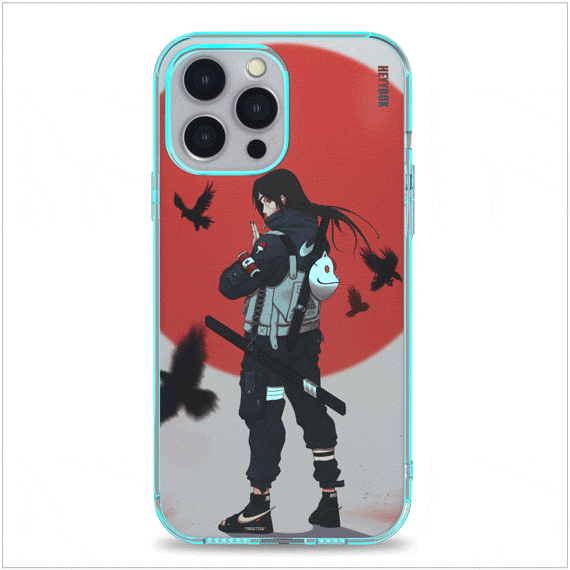 Pro Max Anime Light Up Phone Case Itachi Uchiha LED IPhone Case RGB Light Up IPhone Pro Max Anime Light Up Phone Case Itachi Uchiha LED IPhone Case RGB Light Up IPhone