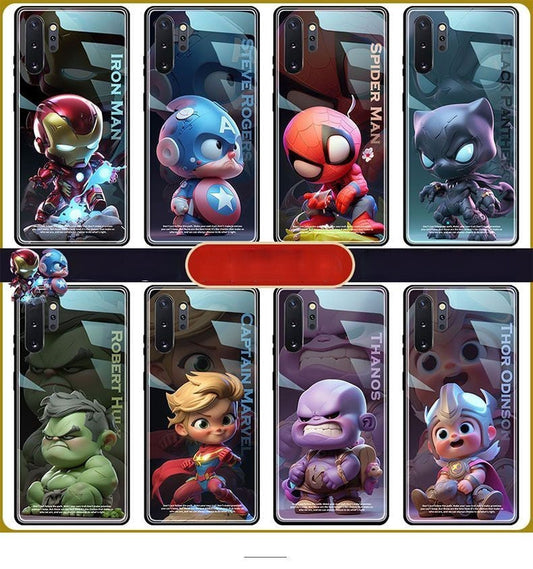 Bronzing Marvel Spider-Man Iron Man Handyhülle